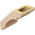 thumbnail image 5 of Ekena Millwork 5"W x 8"D x 8"H Olympic Rough Cedar Woodgrain TimberThane Knee Brace, Primed, 5 of 6