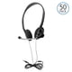 thumbnail image 2 of Auriculares HamiltonBuhl, paquete múltiple de 50 con conector TRRS para micrófono de acero, 2 of 2