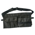 thumbnail image 3 of Bolsa de herramientas Puente de herramientas portátiles Policitas desmontables Multifuncionales Cinturón de la cintura Organizador de herramientas de Negro, 3 of 8