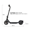 thumbnail image 3 of Segway DLX 2 Pro Electric Scooter, 18.6 mph Max Speed, 25 mile Range, UL Certified for Teens and Adults, 3 of 8