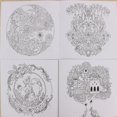 thumbnail image 1 of Animal Kingdom Drawing Book 96 páginas DIY Coloring Book para niños adultos (3) Likrtyny Libre de BPA, 1 of 9