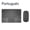 Portuguese set, variant on TrackPad Bluetooth Keyboard With Mouse For IOS Android Windows Wireless Keyboard For Tablet Phone Accessories For iPad Keyboard