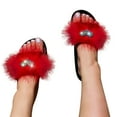 thumbnail image 4 of zttd women love rhinestone slippers sole colored shiny rhinestones women sandals and slippers women's slipper a, 4 of 9