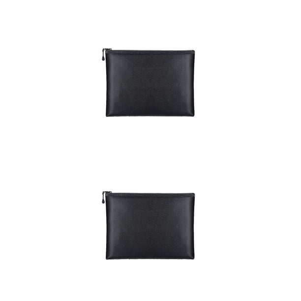 Soidarity Bolsa de documentos ignífuga, contenedor de oficina, bolsa de almacenamiento segura impermeable, soporte de gran capacidad para dinero en Type1 NO1 Soidarity CBP445887