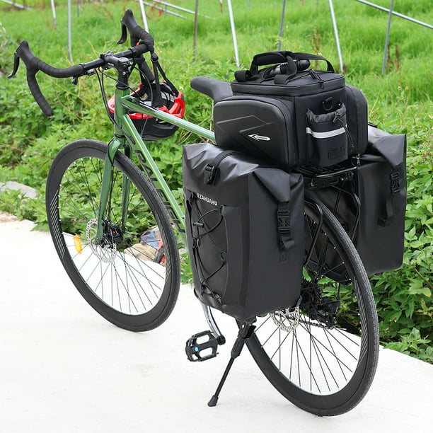 Bolsas para bicicletas de 25 l, bolsa portabicicletas de gran capacidad, bolsa reflectante para deportes al aire libre