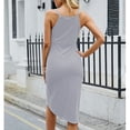 thumbnail image 4 of Vestido sin mangas,Vestido casual sin mangas para mujer, vestido sin mangas a rayas, vestido de verano, eficiencia óptima, 4 of 6
