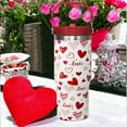 thumbnail image 6 of Love Tumbler 30 oz Valentine''s Day Flip Tumbler with lid and Straw,Valentine''s Day CoffeeTravel Mug Cup Water Botter,Valentine''s Day Gifts for Women,Valentine''s Day Stuff Decor Accessories, 6 of 6