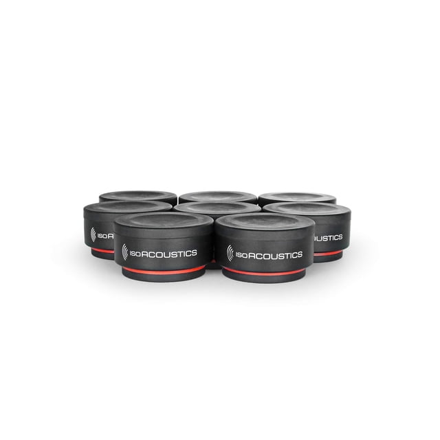 Aisladores acústicos IsoAcoustics Iso-Puck Mini, paquete de 16