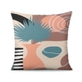 thumbnail image 2 of Trendy 18x18 Throw Pillow Covers - Mid Century Modern Style, Abstract Art with Floral Geometric & Boho Design, Perfect for Couch & Outdoor Decor, Set of 2, 2 of 7