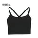 thumbnail image 2 of Sujetadores deportivos para mujer con espalda cruzada, camisetas sin mangas para entrenamiento, tops cortos para mujer, top de fitness, 2 of 8