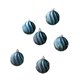 thumbnail image 2 of Adornos navideños, juego de bolas navideñas, bola colgante, bola navideña transparente galvanizada, árbol de Navidad, escena navideña, adorno colgante, bolas navideñas de plástico, 2 of 6