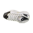 thumbnail image 5 of Reebok Question Mid "Black Toe" Big Kids' Shoes White-Black-Gold Met eg6274, 5 of 6
