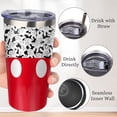 thumbnail image 2 of Cute Mouse Tumbler With Straw and Lid, Stainless Steel 10oz Insulated Coffee Travel Mug, Cartoon Mouse Gifts Cups for Women and Girls, 2 of 6