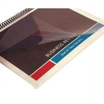 Sircle Binding Covers, Plastic, Clear, PK100 378323