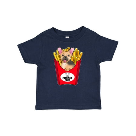 

Inktastic Cute Frenchie in French Fries Gift Baby Boy or Baby Girl T-Shirt