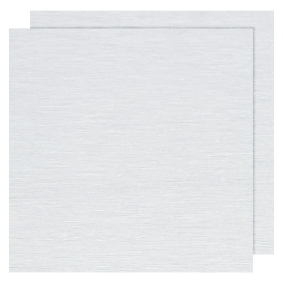 Uxcell 6061 T651 Aluminum Sheet Metal 8 Inch x 2mm 2Pcs Flat Plain Aluminum Plate Covered Stock