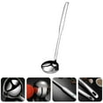 thumbnail image 3 of 1 Pc Practical Filtering Spoon Creative Soup Scoop Oil Separator (M, Silver), 3 of 9