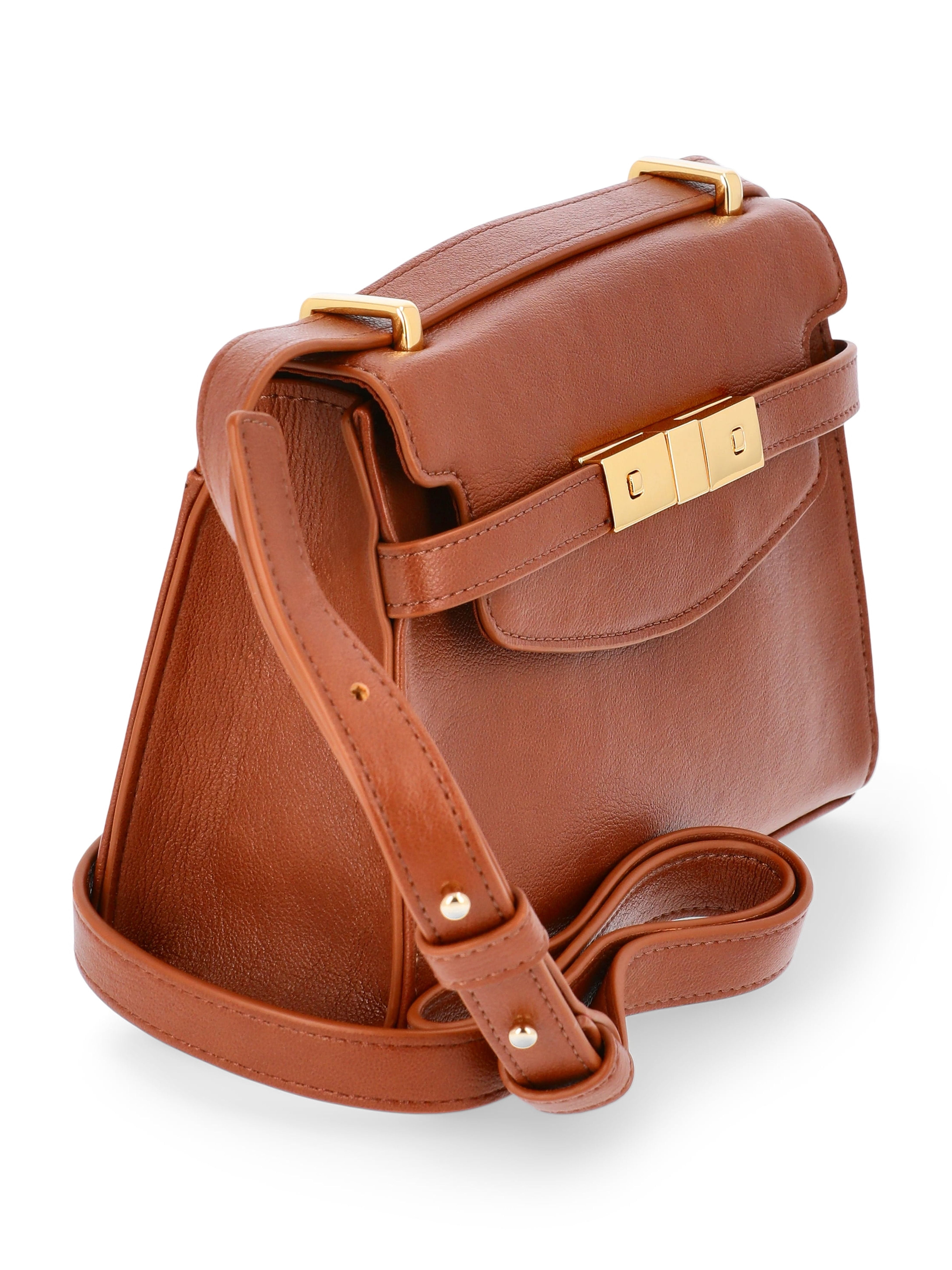 Time and Tru Women's Rosa Belted Crossbody Handbag, General Bark
