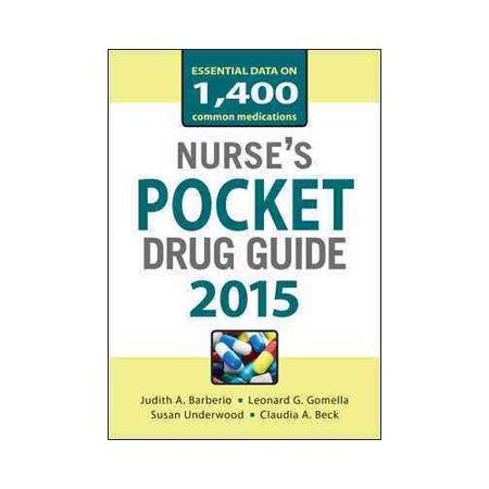 Lippincott nursing drug guide 2015 edition