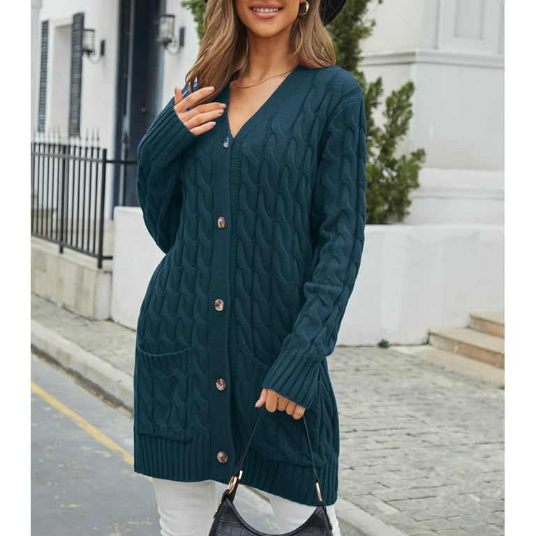Cardigan neckline top