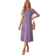 thumbnail image 1 of Vestido De Mujer Midi Casual Stretch Para Diario Y Salida, 1 of 5