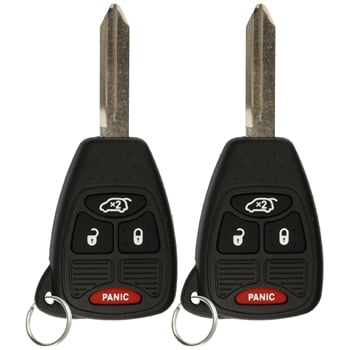 2 Replacement for Jeep Liberty 2005 2006 2007 Keyless Entry Remote Car Key Fob 