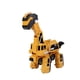 thumbnail image 4 of Coche de dinosaurio transformador Baoblaze camiones de construcción robot inercial amarillo, 4 of 8