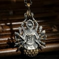 thumbnail image 6 of Necklace Eight Patron Saint Buddha Pendants Men and Women,Retro Copper Necklaces Amulet Pendant Day Tathagata Buddha, 6 of 6