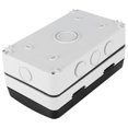 thumbnail image 3 of "IP66 Rated 2-Gang Waterproof Electrical Junction Box - Durable PC Material for Outdoor & Indoor Use with Lockable Design (86mm Size)"  

(Character count: 138)  

Alternative option:  
"High-Grade, 3 of 6