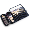 thumbnail image 3 of Organizador de brochas de maquillaje portátil, bolsa para brochas de maquillaje para viaje, puede contener más de 20 brochas, bolsa de cosméticos, funda enrollable para brochas de maquillaje, 3 of 5