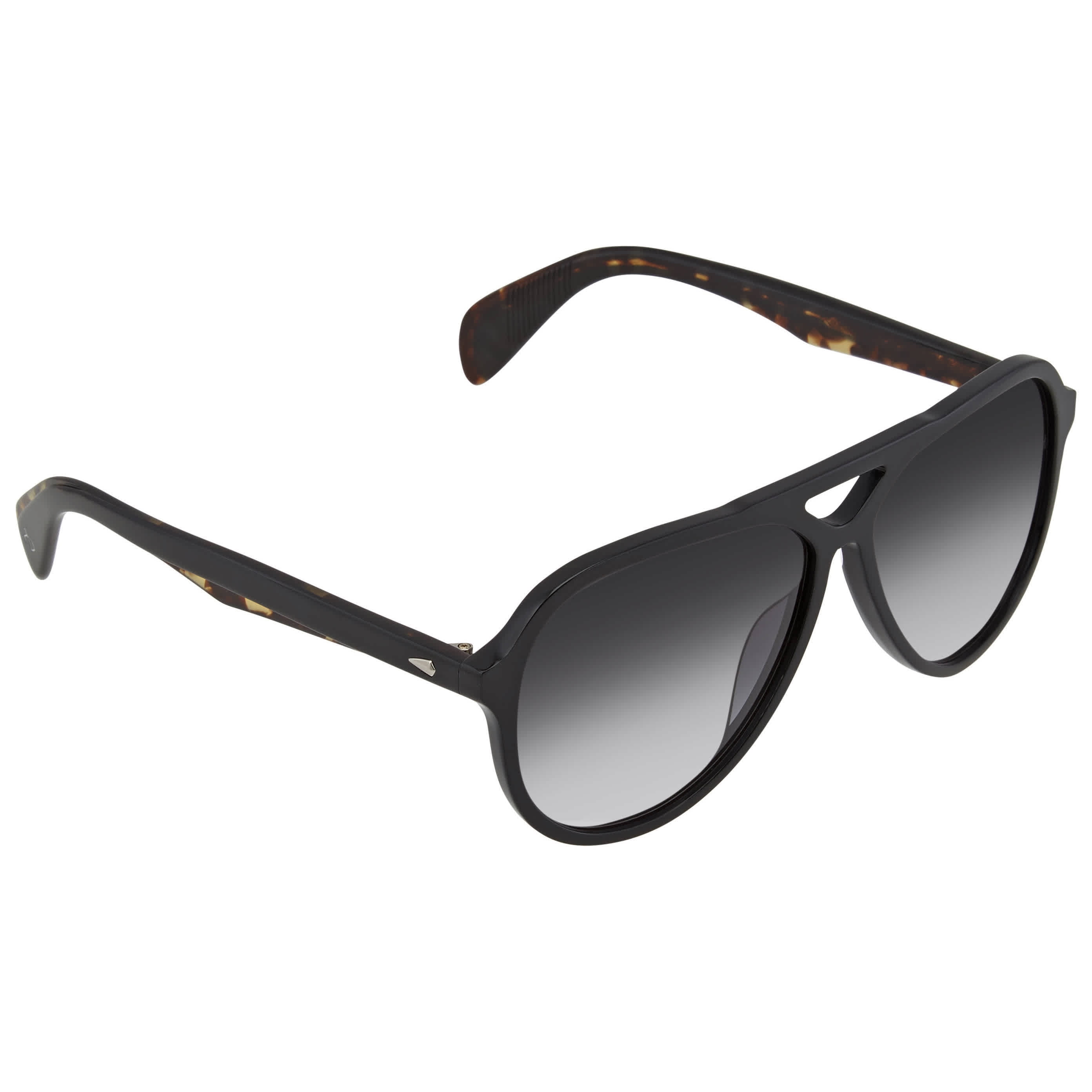 Rag & Bone Man Sunglasses RNB5010S 003 Matte Black 62 15 145 Square Mirrored