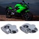 thumbnail image 5 of Risers De Manillar, 2pcs Motocicleta En El Manillar Que Aumenta El Accesorio De Motocicleta aleación De Aluminio CNC Ajuste Para La Abrazadera De 22 Mm / 7 / 8in Barras, 5 of 7