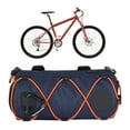 thumbnail image 2 of Waterproofs Bike Handlebar Bag Bicycles Tube Bag Mountain Bike Front Bag Bicycles Accessories Easy to Installation, 2 of 10