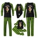 thumbnail image 1 of Conjuntos de pijamas navideños familiares a juego Grinch 2024, pijama de Grinch con parte superior y pantalones de pijama a cuadros, pijama de Grinch para niños y adultos para la familia, 8 Años, 1 of 3