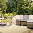 thumbnail image 3 of SAFAVIEH Courtyard Catherine Geometric Indoor/Outdoor Area Rug, Cream/Light Chocolate, 2' x 3'7", 3 of 6