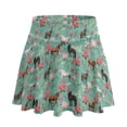thumbnail image 5 of Jeiento Horse Skirts for Women High Waisted Stretchy Tennis Skort with Built-in Shorts Flower Athletic Casual Golf Skort Size L, 5 of 7