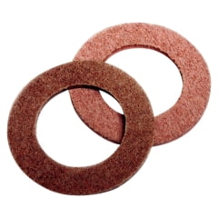 

3PC Dial Dial - 6928 - 3/4 in. H x 3/4 in. W Leather Brown Washers