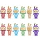 thumbnail image 1 of Popmart labubu Labubu pop mart Labubu keychain 12PC Intriguing Angel Figurines In Surprise Blind Boxes Dreaming Series Figure, 1 of 7