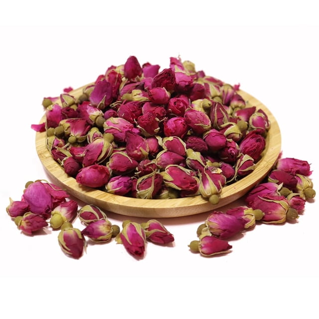 Capullos de rosa secos CoolCrafts 200 g para té y manualidades