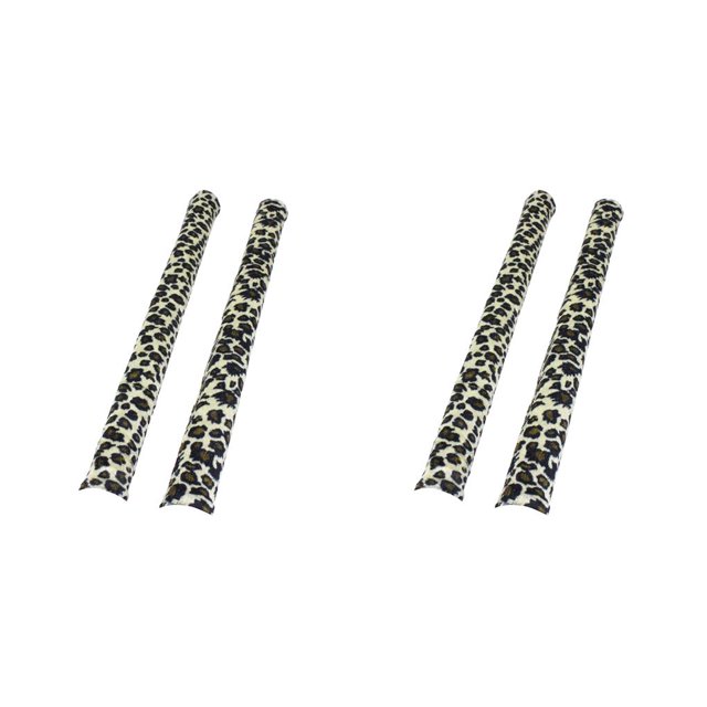 Naiovety 1 par de cubiertas para manijas de puerta de refrigerador, manijas de cocina, guantes antideslizantes, cubierta protectora para manija leopardo 2piezas
