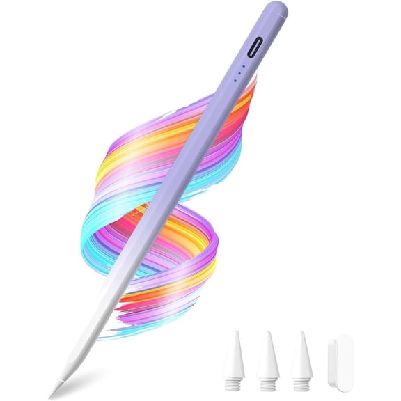 Stylus Pen for iPad A6-11th 2018-2025 iPad Pencil Compatible with 2018-2025 iPad Pro 11"/12.9"/M4, iPad Air 3/4/5/M2/M3,iPad Mini 5/6 Gen,for Drawing, Writing, Note Taking