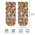 thumbnail image 2 of Hello Kitty Socks Soft Ankle Socks 5 pack Low Cut Short Cushion Casual Sock, 2 of 4