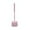 Pink, variant on Toilet Brush and Holder Set, Toilet Bowl Cleaners Brush and Holder, with Solid Handle and Durable Bristles for Bathroom Cleaning, Drip-Proof, Space Saving for Storage, Deep Cleaning, Easy to Assemble