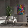 thumbnail image 6 of Epic Graffiti 'Felis' by Dean Russo, Canvas Wall Art, 40"x54", 6 of 8
