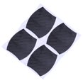 thumbnail image 1 of Shisuyan Protecteur de Porte de Voiture Anti-Rayures Noir 4Ensemble Forme Concave Assortie, 1 of 8