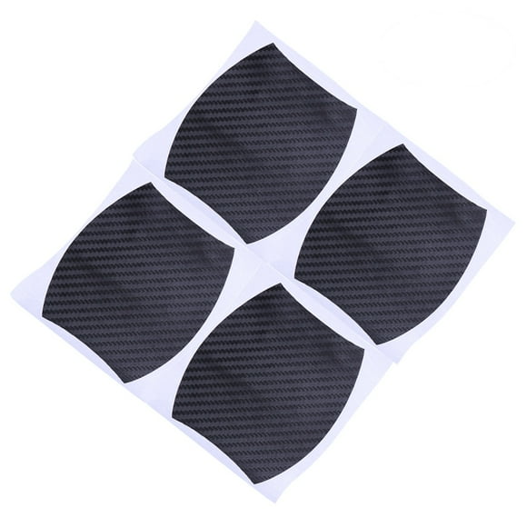 Shisuyan Anti-Scratch Car Door Protector Black 4Set Concave Shape Matching