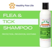 Flea Tick Shampoo for Pets - Powered by Plant based Natural Essential Oils