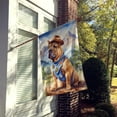 thumbnail image 2 of Carolines Treasures DAC5979CHF 40 x 28 in. Shar Pei Cowboy Welcome House Flag, 2 of 5