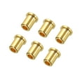 thumbnail image 1 of Unique Bargains Guitar String Ferrules Through Body 1/8' Gold Tone for Electric Guitar 6 Pack, 1 of 5