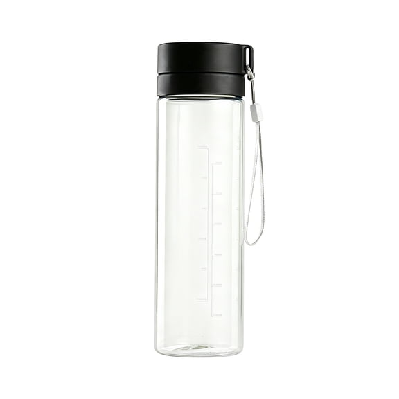Clear Plastic Water Bottle | Sports Water Bottle | Leak Proof Reusable Plastic Drinks Bottles for School,Office, Gym, Cycling